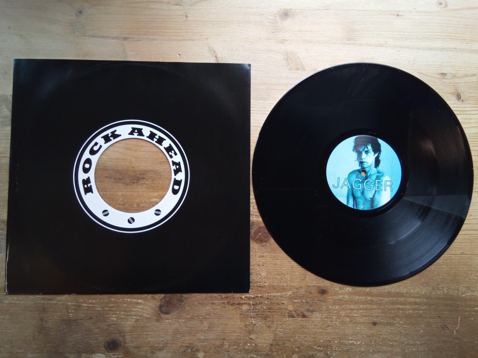Mick Jagger Wandering Spirit Very Good+ 12" 4 Track EP Vinyl Record SAM1128