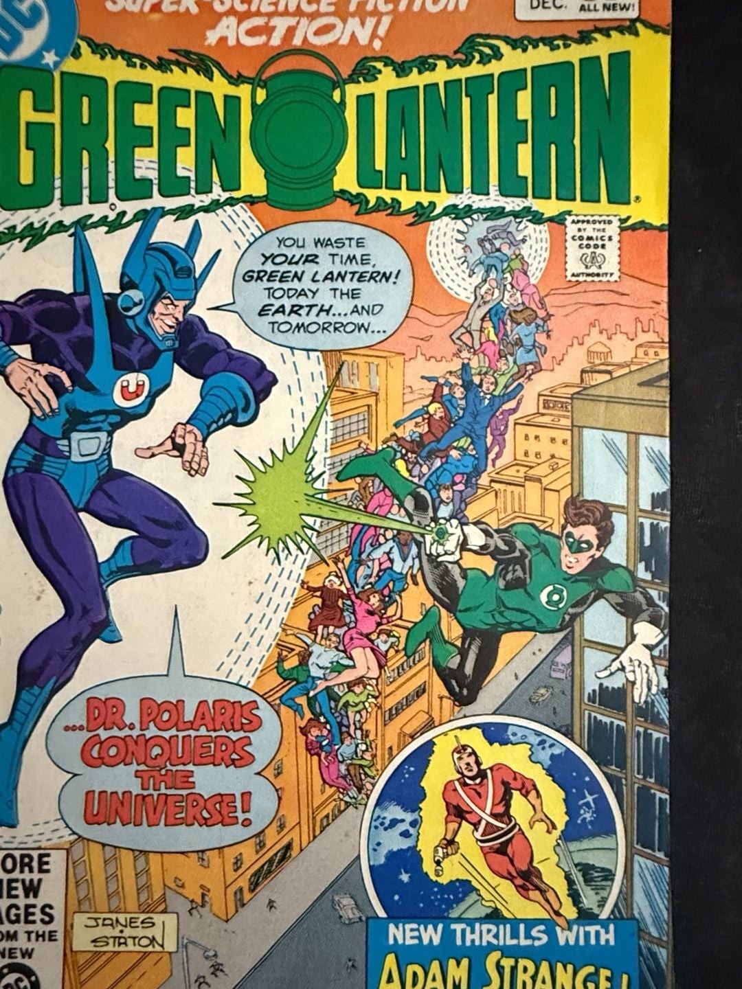 Lanterna Verde #135 VF/NM firmato con certificato di autenticità da Staton 1980 DC Comics