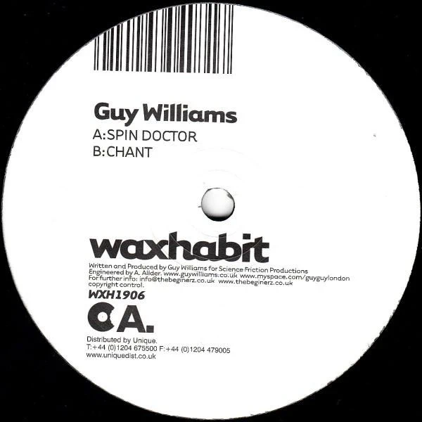 Vinilo Guy Williams - Spin Doctor