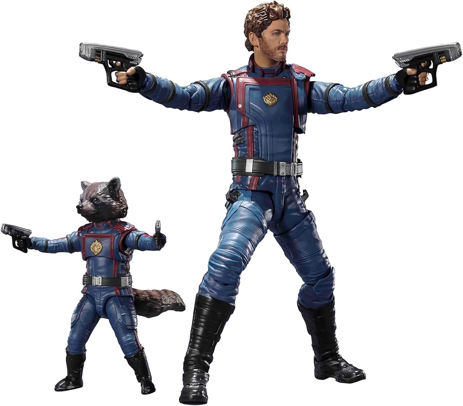 Bandai S.H. Figuarts Guardiani della Galassia VOLUME 3 Star-Lord & Rocket...