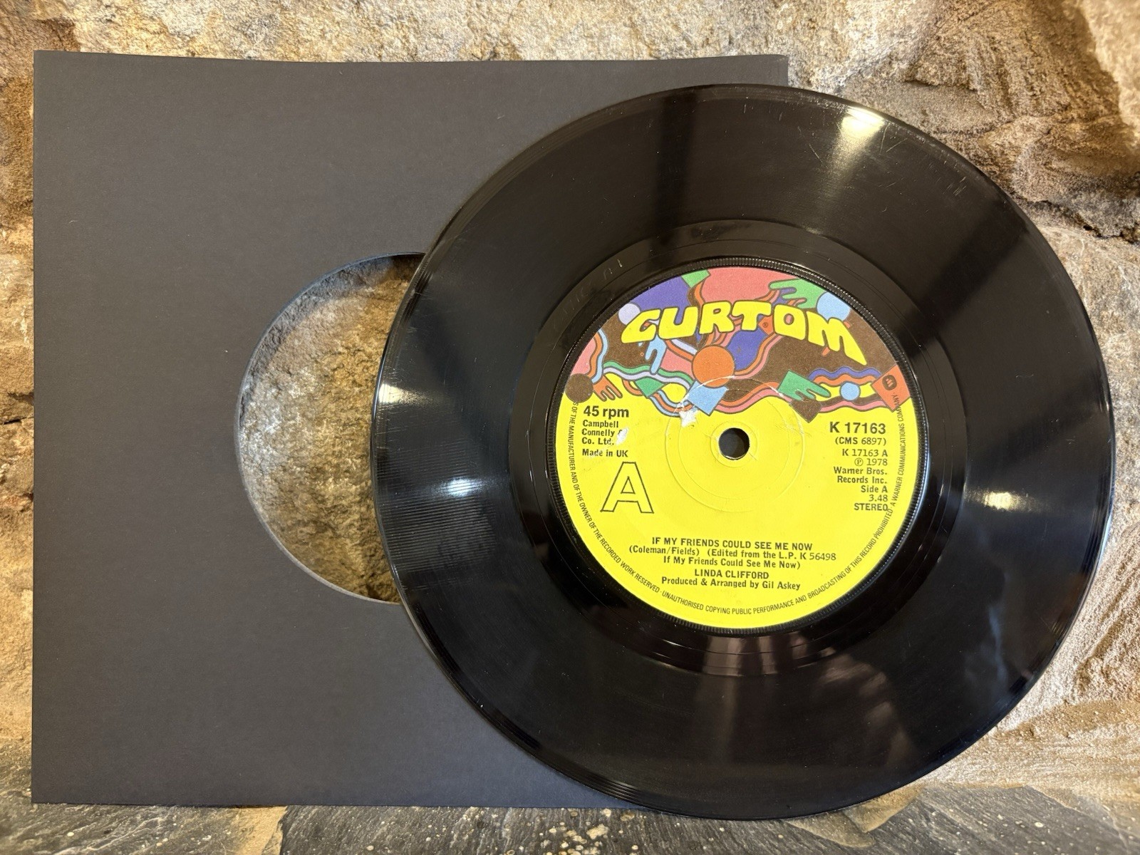 Linda Clifford - If My Friends Could See Me Now - 7" Single 1978 Curtom K 17163
