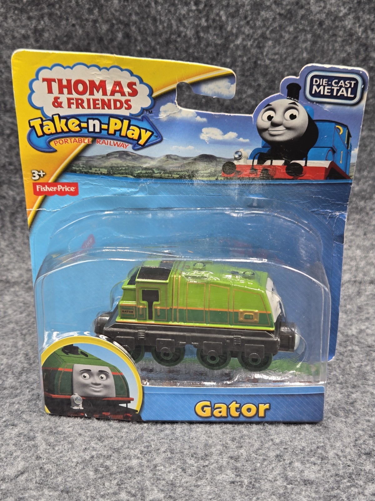Thomas & Friends Take-n-Play Gator 2014 Die-Cast Metal