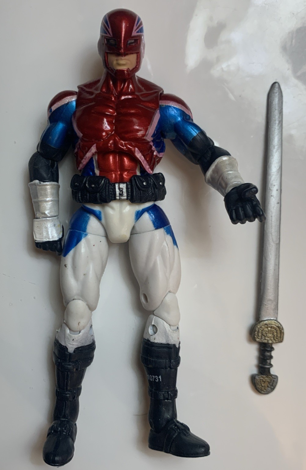 Marvel Universe CAPTAIN BRITAIN 3,75” Figura Capitan America Primo Vendicatore