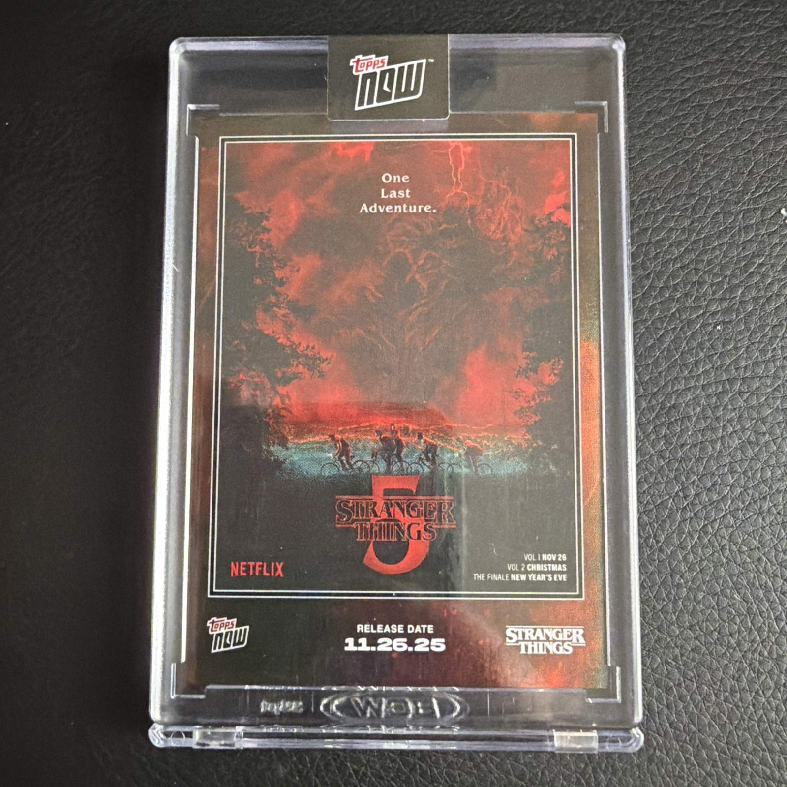 2025 Topps Now Stranger Things STRA-SP01 Image Variation SP “One Last Adventure”