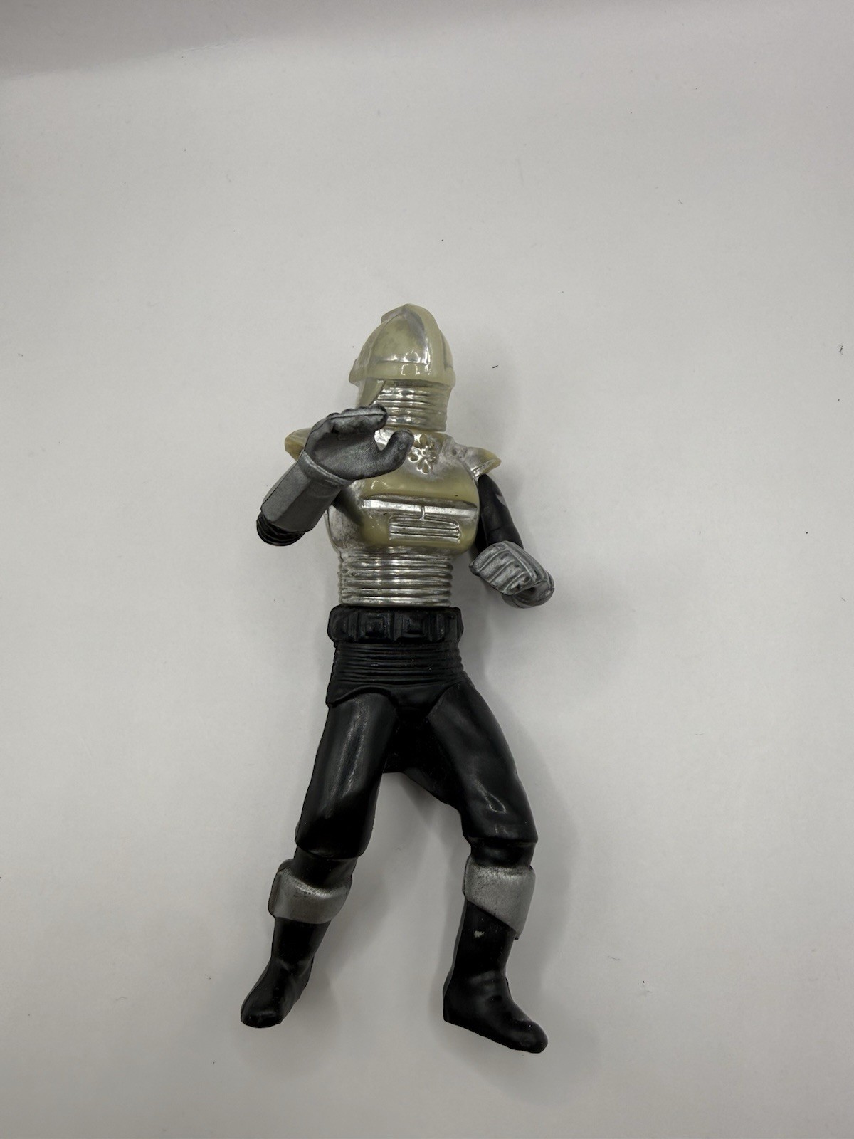 Vintage 1978 Battlestar Galactica Cylon Centurion Action Figure Chrome Mattel 4"