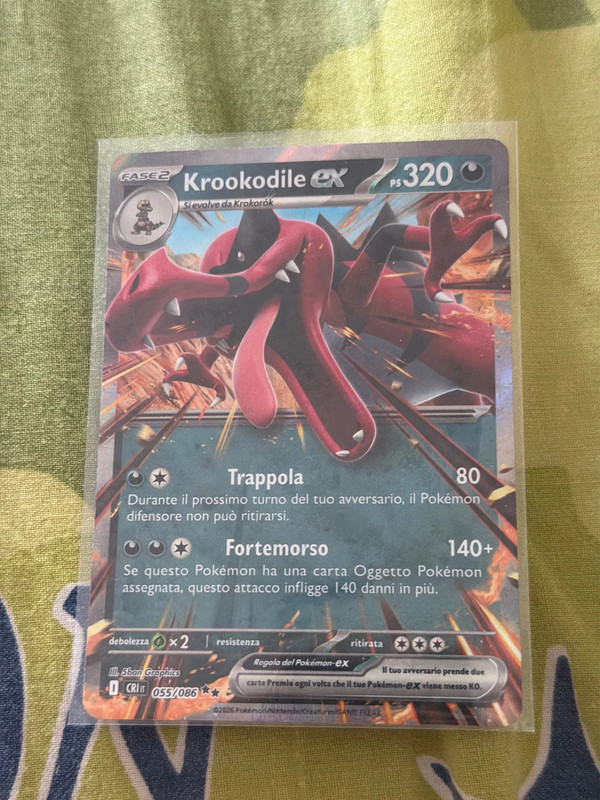 Krookodile Ex 055/86