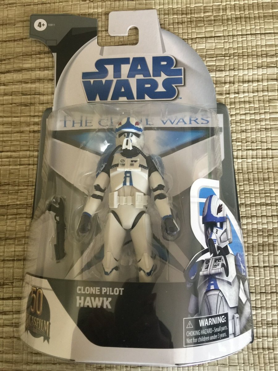 2021 STAR WARS CLONE WARS COMMEMORA 50° ANNO CLONE PILOT HAWK
