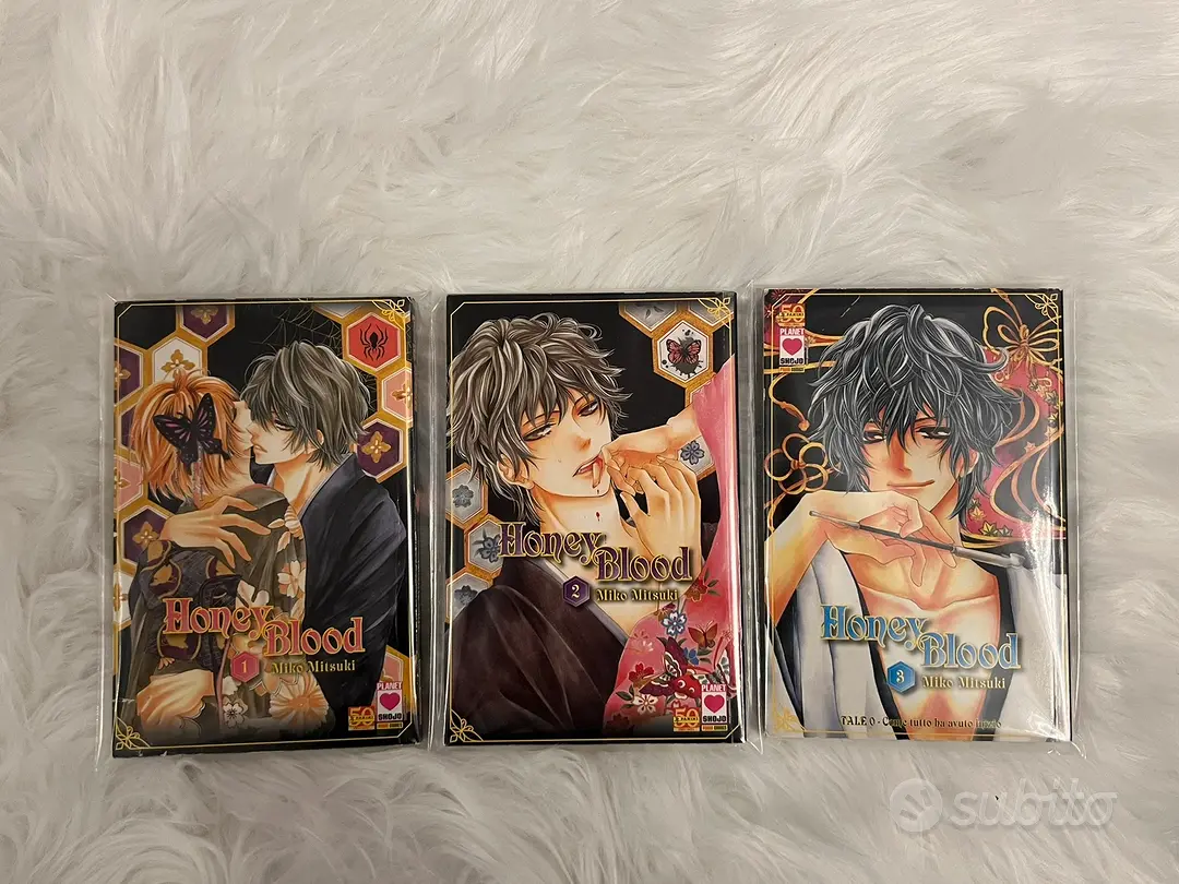 “ Honey Blood “ serie completa ( 1-3 ) manga