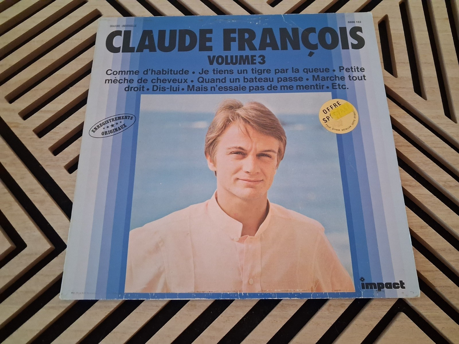 Mini Prix 33 TOURS Claude François – Volume 3
