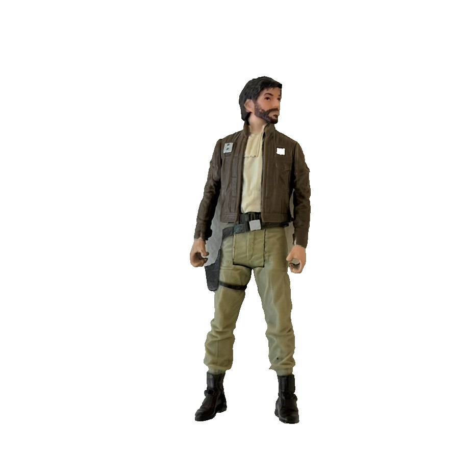 Star Wars Cassian Andor Action Figure Mini 4" Andor Giacca Marrone