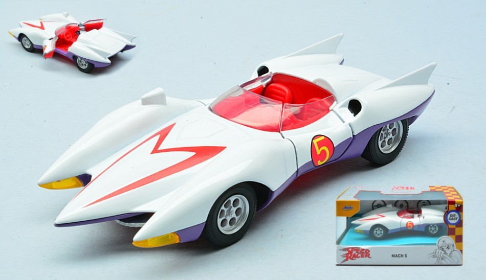 JADA TOYS JADA35882 SPEED RACER MACH 5 WHITE 1:32 Modellino