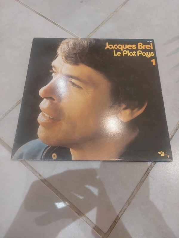 Vinyle 33t Jacques Brel le plat pays