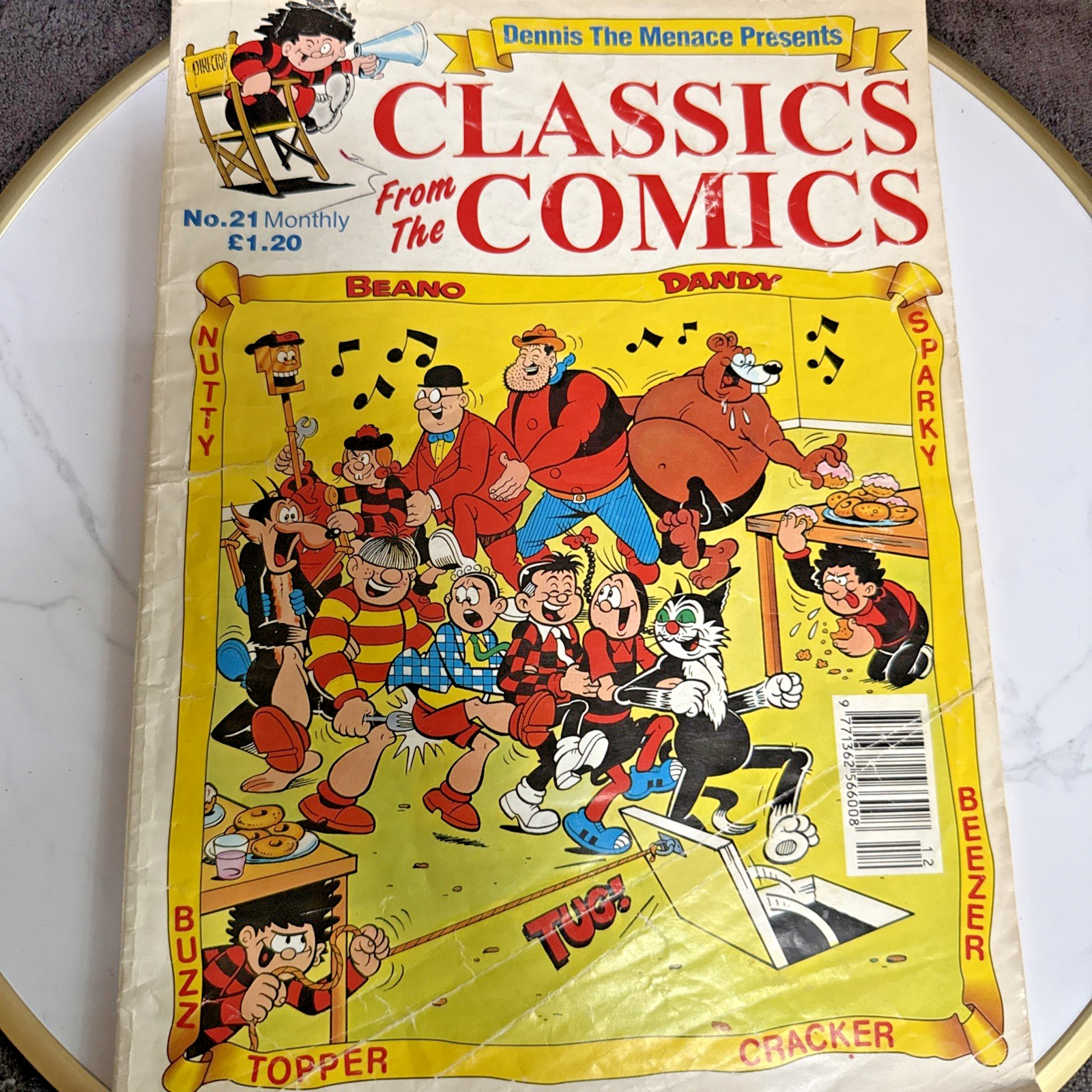 Classics From The Comics #21 Beano Dennis The Menace Dandy ristampa mensile 1997