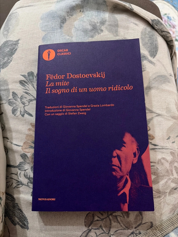libri “la mite” e “il sogno di un uomo ridicolo”
