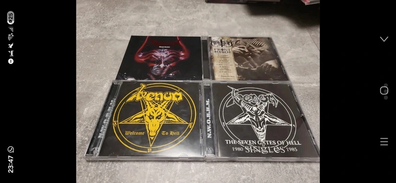 Black metal CD's