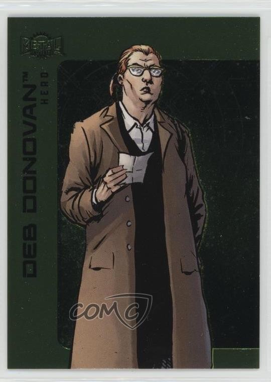2025 Skybox Metal Universe Batman Lime Green FX 3/175 Deb Donovan #8 0nr3