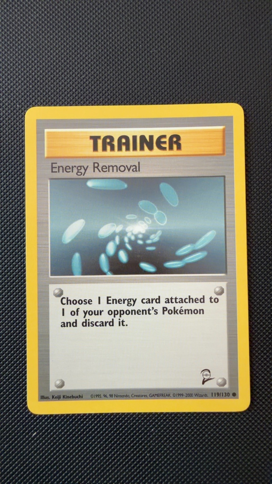 Rimozione Energia 119/130 Set Base Comune 2 Pokemon Moderatamente Giocati