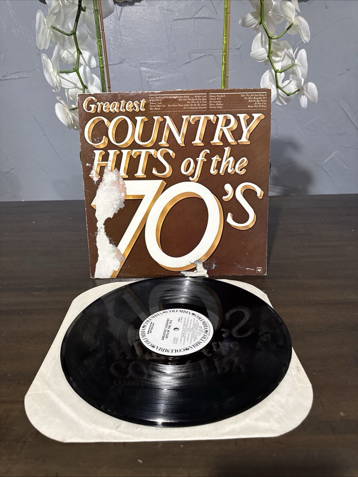 Vintage Greatest Country Hits Of The 70’s LP ( PROMOTIONAL LP ) Rare