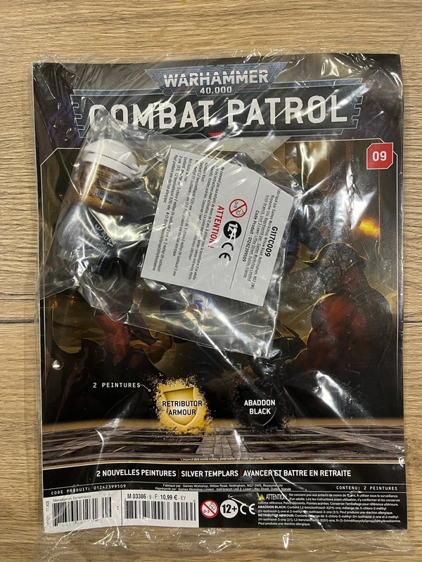 Combat Patrol 9 - Peinture Retributor Armor + Abaddon black