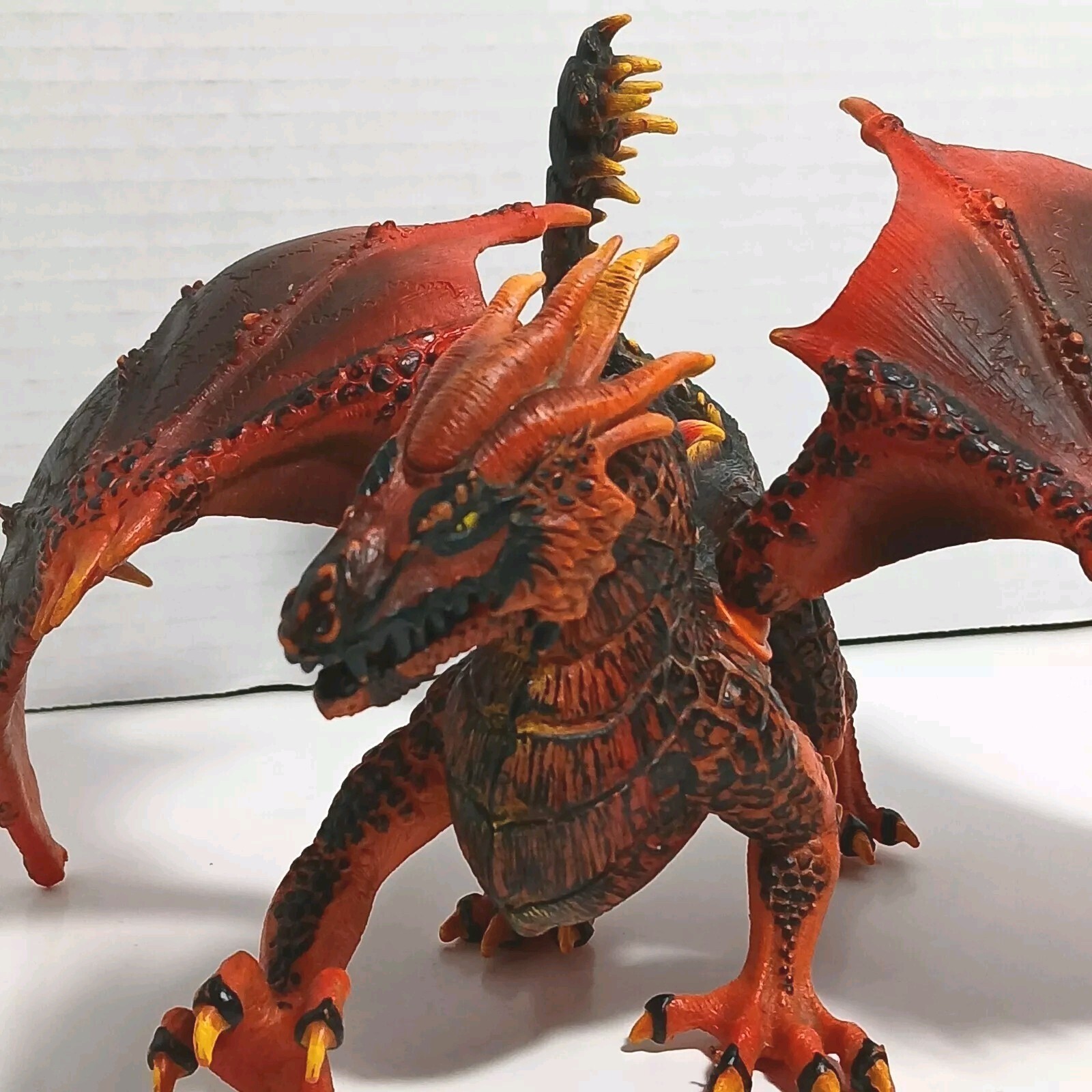 Schleich Eldrador Lava Dragon (D-73527) Red Fire Dragon, Moveable Wings & Mouth