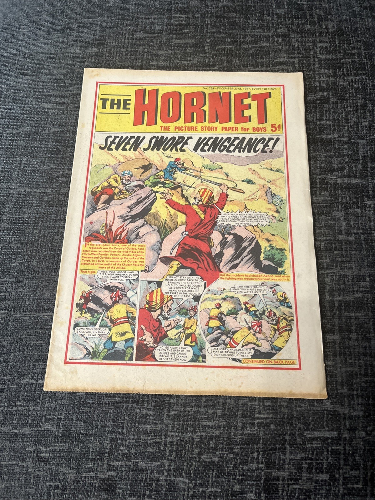 Hornet Comic - #224 - 23 December 1967