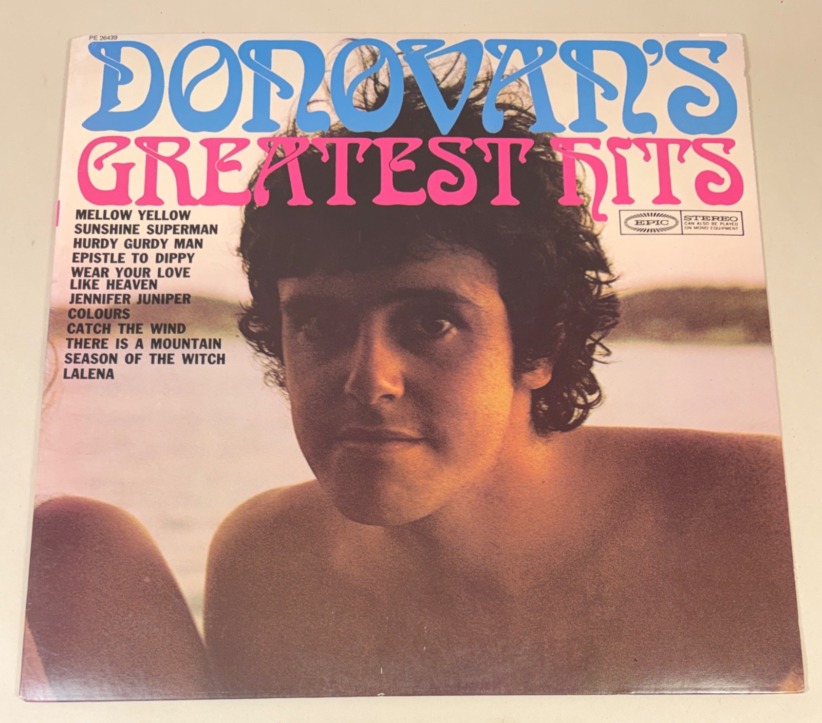 Donovan’s Greatest Hits Record VG++ to NRMT, Epic Records