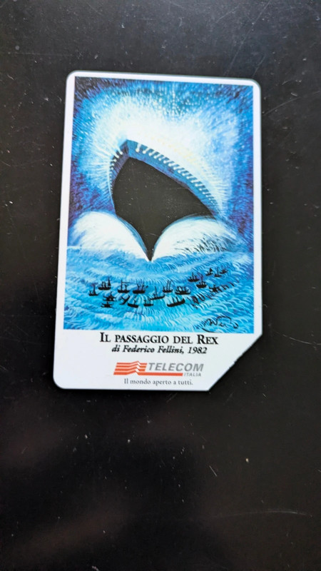Scheda telefonica da collezione: Omaggio a Federico Fellini - Il Passaggio Del Rex