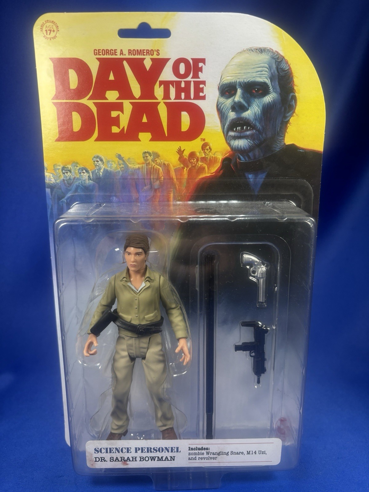 NUOVO 2025 • George A Romero Day Of The Dead - Dr. Sarah Bowman - Modellino 5"