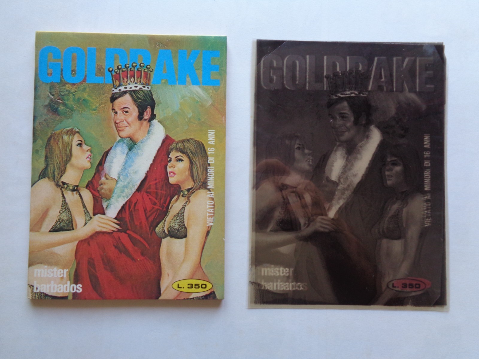 GOLDRAKE n° 310 + PROVA STAMPA COPERTINA EDIPERIODICI PIU' CHE OTTIME CONDIZIONI
