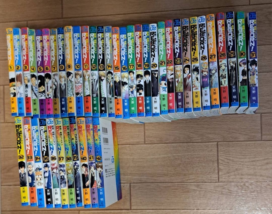 Katekyo Hitman Reborn Manga Set Completo Vol 1-42 Akira Amano Edizione...