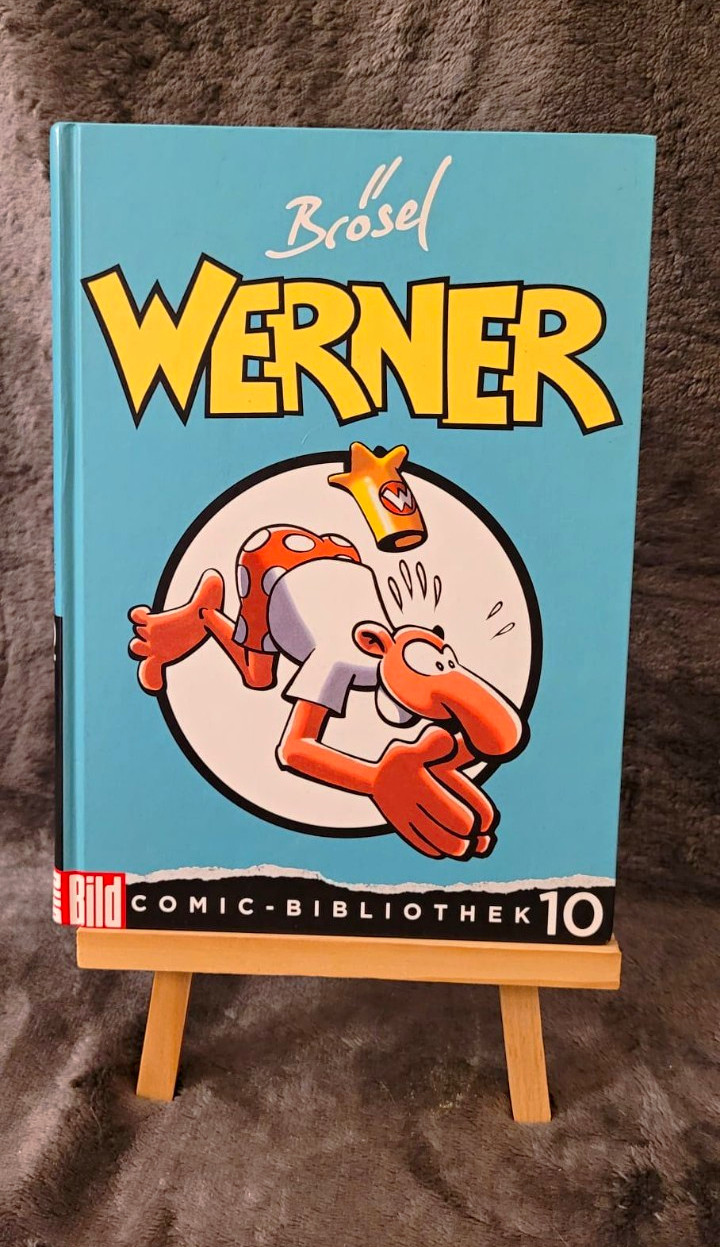Werner Brösel/Rötger Feldmann QUADRO biblioteca fumetti volume 10 nato 1981
