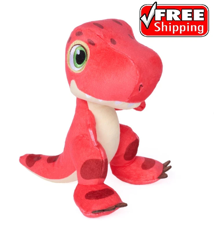 PAW Patrol: The Dino Movie Rhubarb T-Rex 6" Plush, for Ages 3 and up