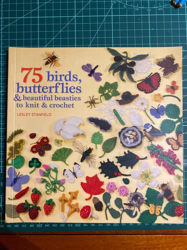 75 birds, butterflies to knit & crochet
