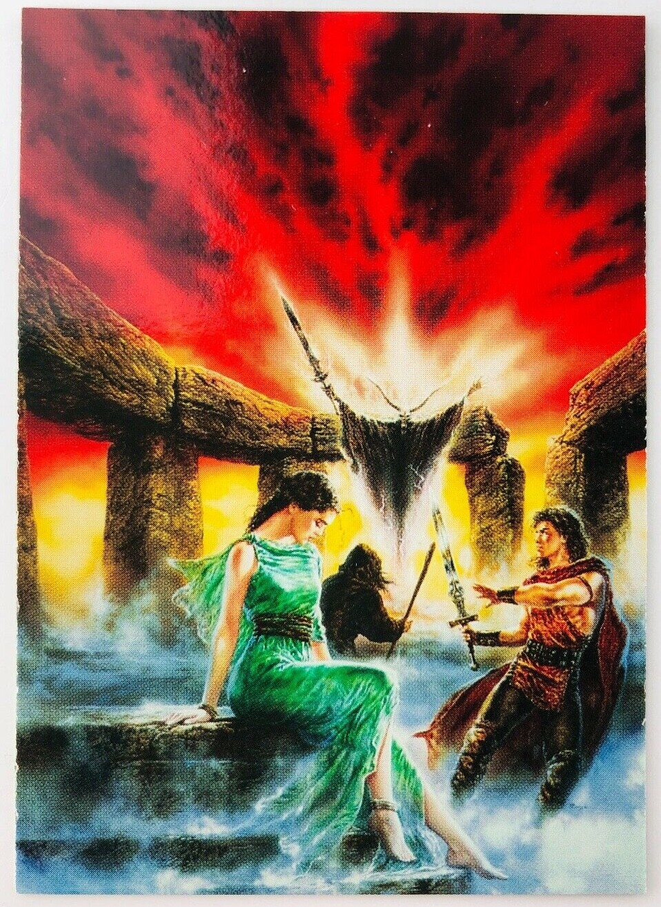 1997 Luis Royo Secret Desires Comic Images Trading Card #30 Ultima spada del potere