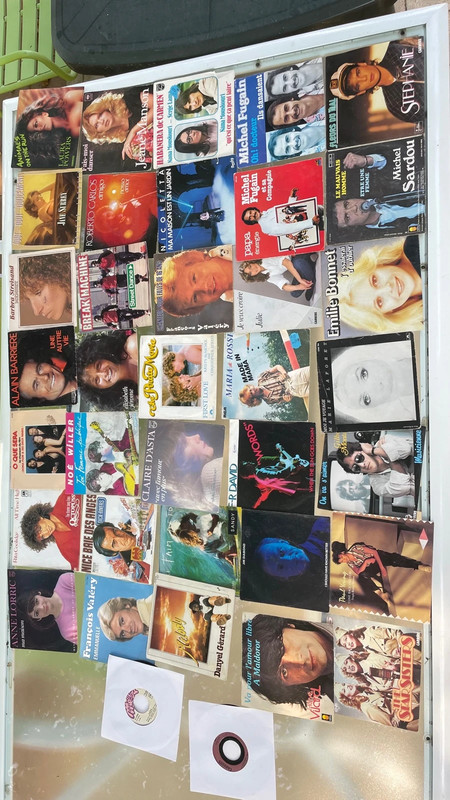 Vinyles 45T années 60 70 80