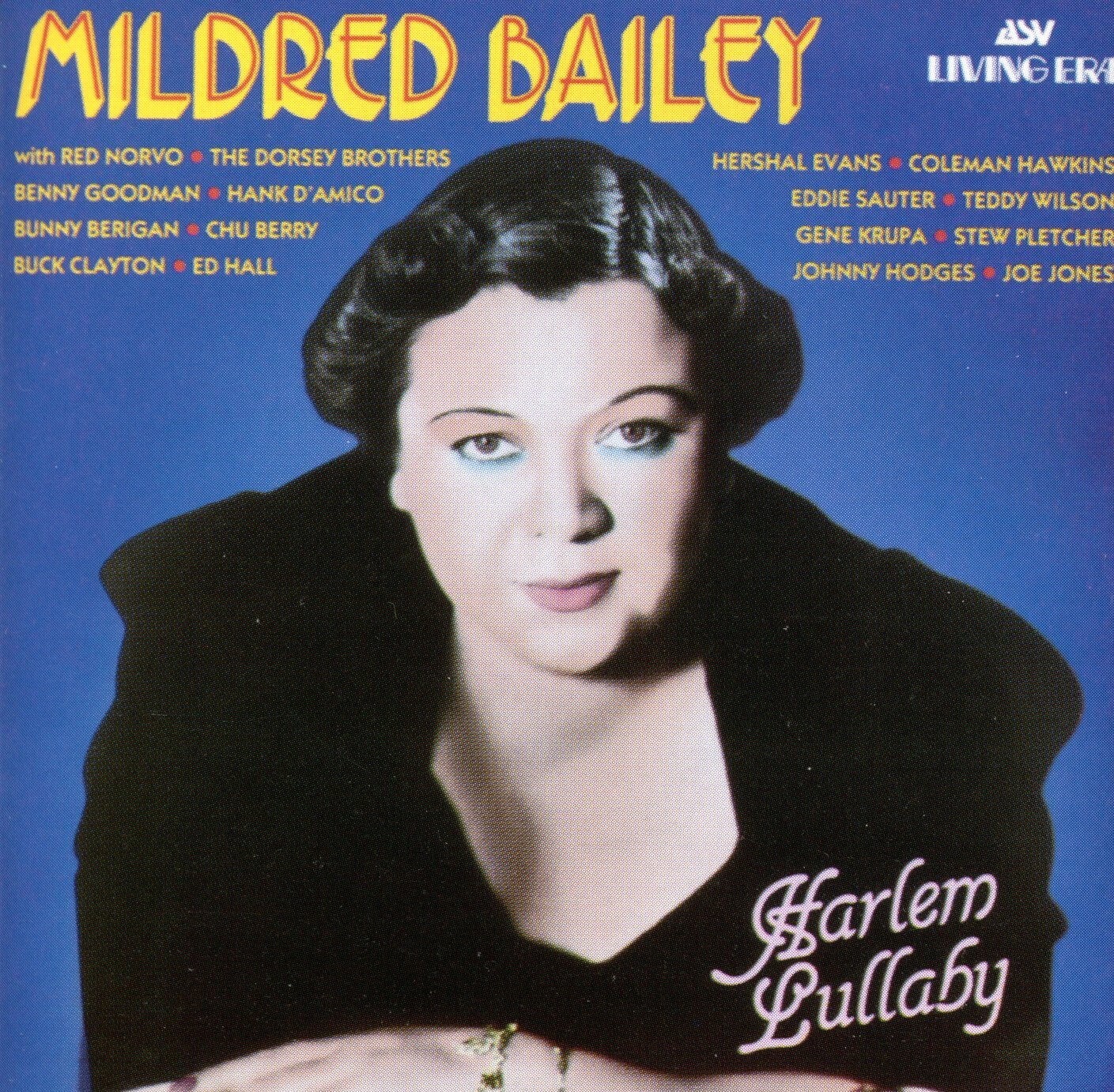 Harlem Lullaby by Mildred Bailey (CD, 1989, Academy Sound & Vision) *VERY GOOD*