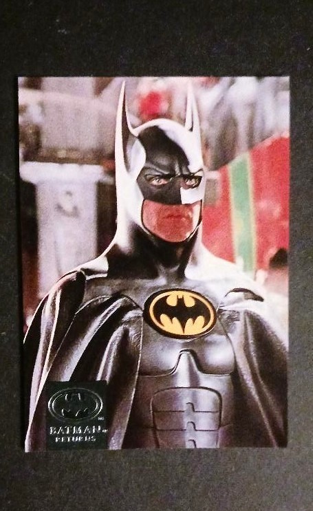1992 BATMAN TOPPS STADIUM CLUB BATMAN RETURN CARTA PROMO