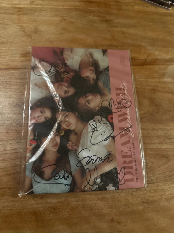 dreamnote wish album signed