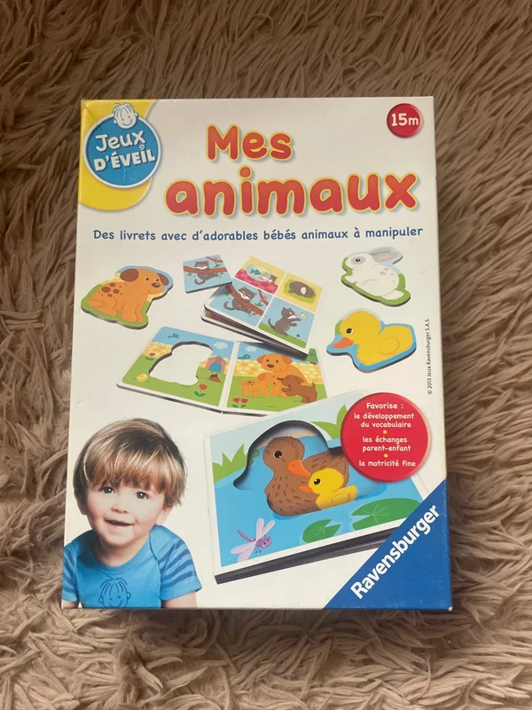 Les animaux - jeux d éveil - ravensburger