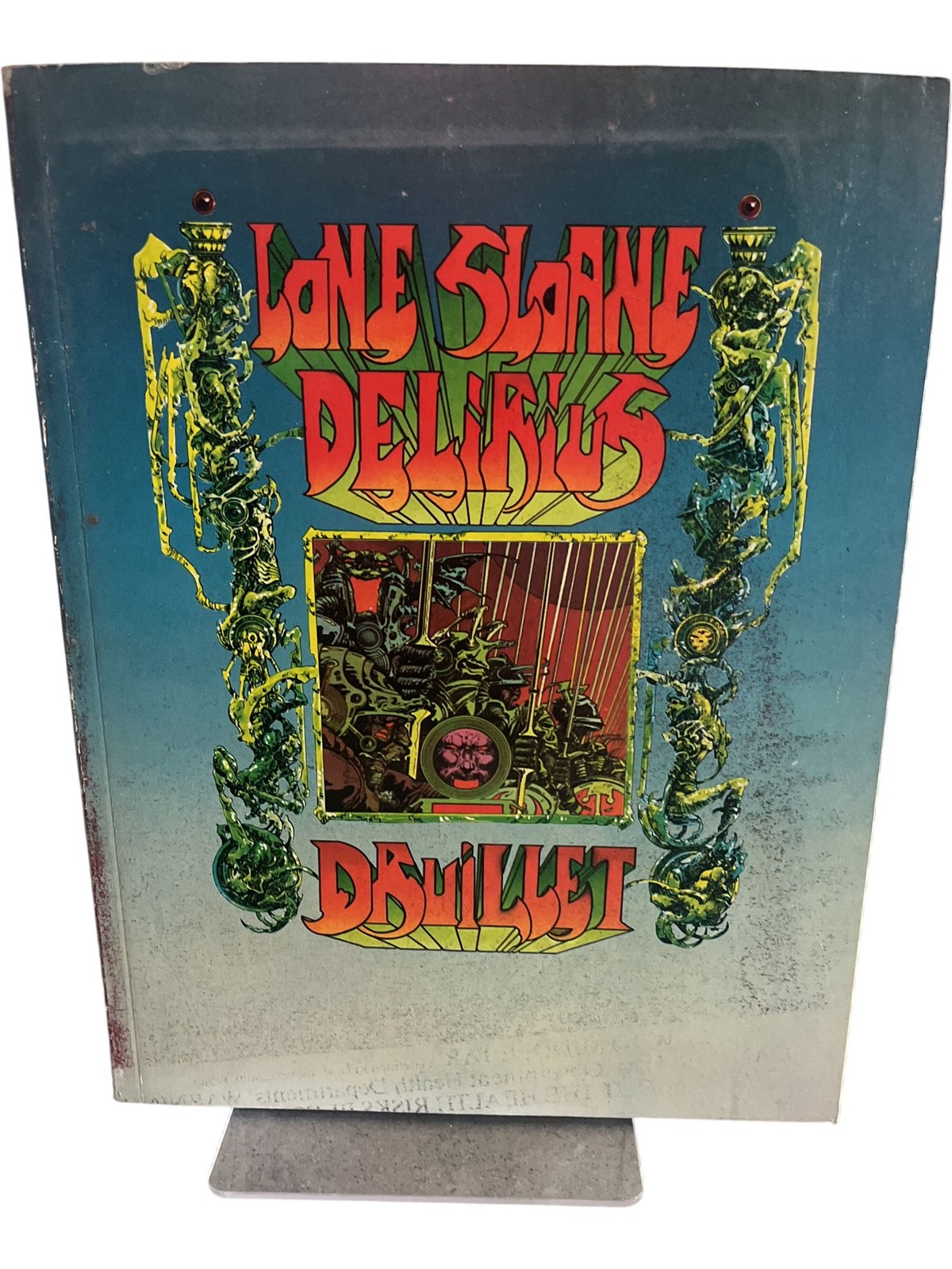 Lone Sloane Delirius Druillet Paperback First English Edition 1973 Sci-Fi