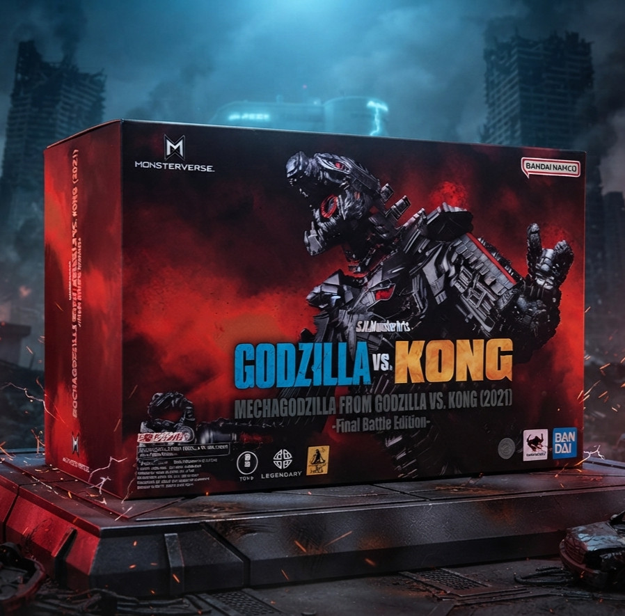 S.H.MonsterArts MECHAGODZILLA FROM GODZILLA VS. KONG 2021 Final Battle Edition