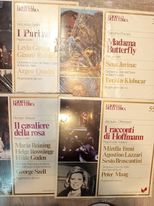 4 vinili sigillati
