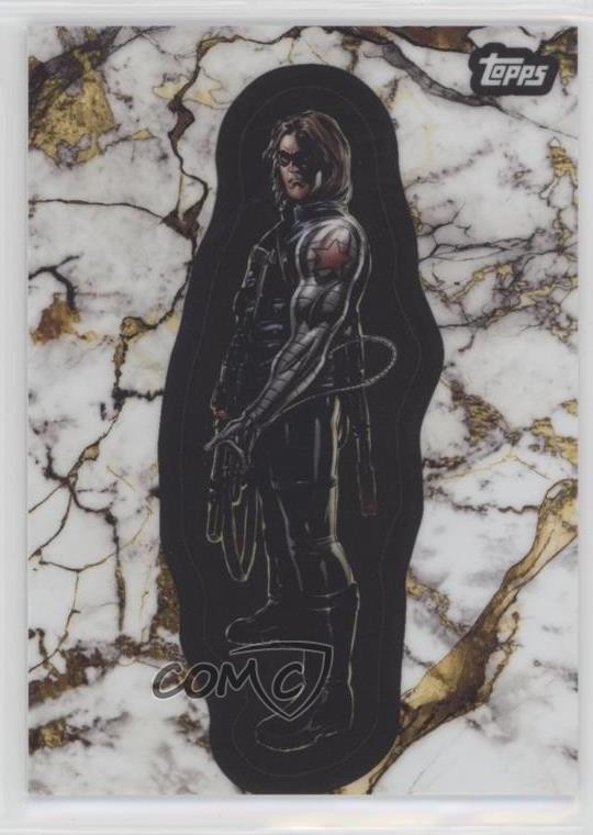 2025 Marvel Comic Book Heroes Golden Anniversary 2000's Winter Soldier #98 0nr3
