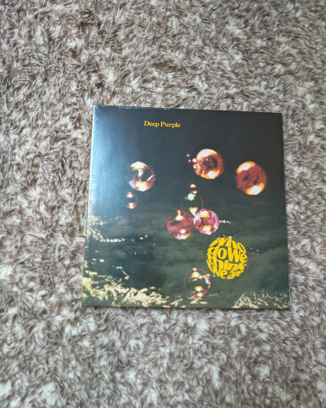Vinyle deep purple who do we think we are