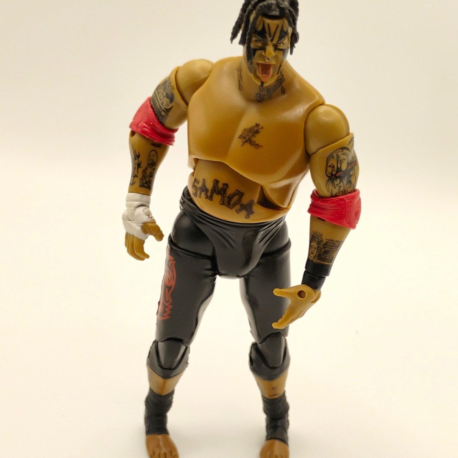 WWE Umaga 4" Wrestling Action Figure Loose Figure Only No Accessories