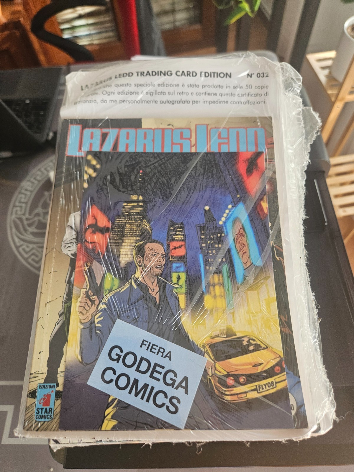 LAZARUS LEDD trading card edition n 36
