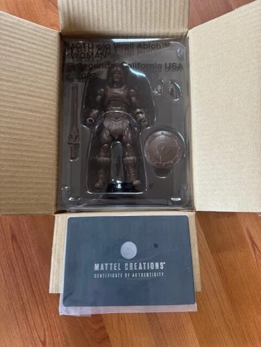 HE-MAN VIRGIL ABLOH WOMAN WOMAN MOTU MASTERS OF THE UNIVERSE * NEW *