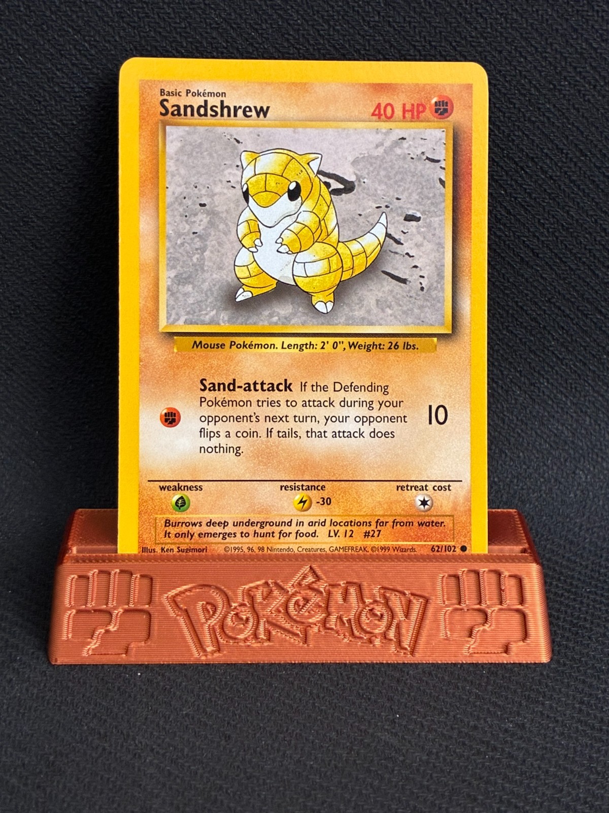 Sandshrew 62/102 Set Base Comune Pokemon Illimitato (LP)