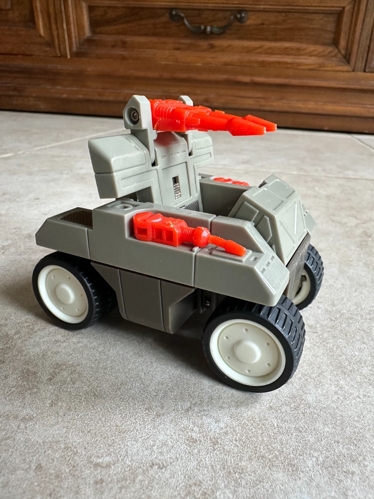 Vintage 1986 Coleco Starcom Laser RAT Vehicle Rapid Assault Tracker Tank