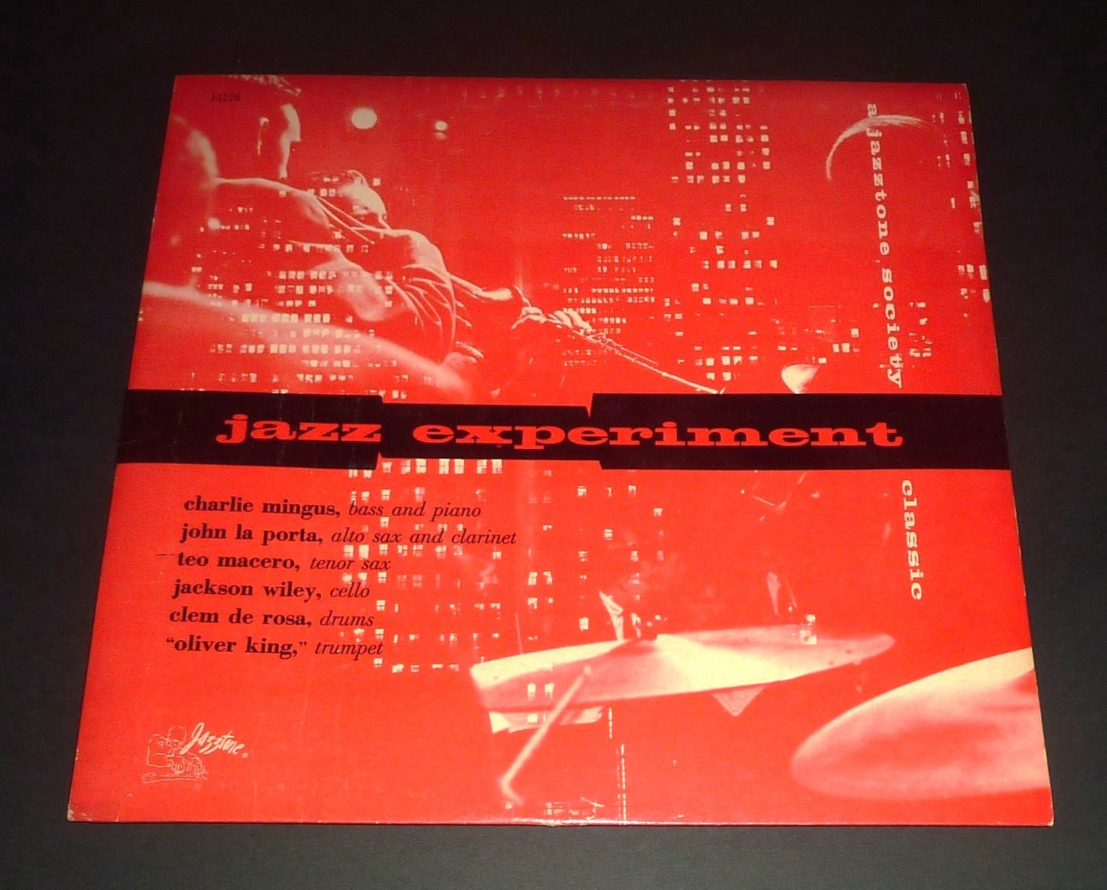 VINYL LP by VARIOUS JAZZ ARTISTS (CHARLES MINGUS) JAZZTONE RECORDS J-1226 / JAZZ